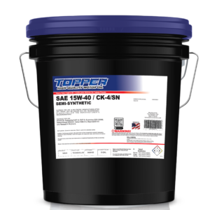 TOPPER® ACEITE PARA MOTOR TRABAJO PESADO SEMI SINTETICO SAE 15W-40 CK-4/SN (UL)