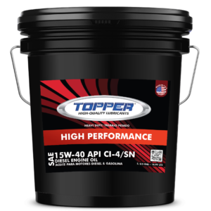 TOPPER® ACEITE SEMI SINTETICO PARA TRABAJO PESADO SAE 15W-40 CI-4/SN
